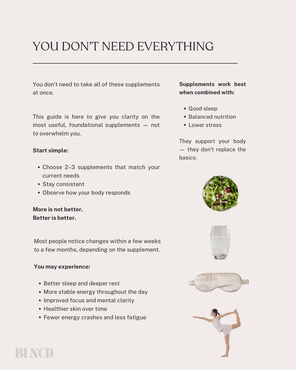 The Balanced Supplement Guide